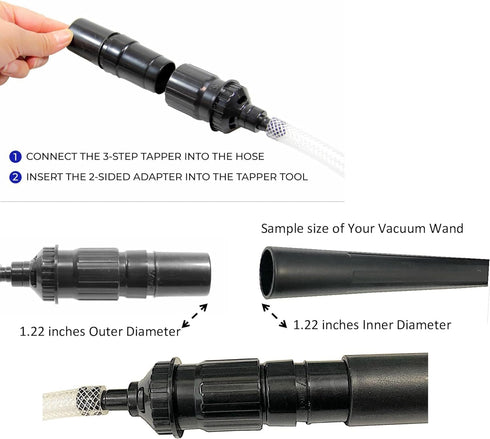 9pcs/Set Vacuum Cleaner Attachments, Mini Micro Tool Car Detailing Kit, Accessories for Car Vacuum Cleaning