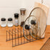 SANNO Pan Pot Lid Holder Organizer - Kitchen Rack for Plates, Bakeware, Pots & Pans, Nickel, 10 Dividers
