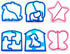 6 Pack Sandwich Cutters and Bread Crust Shape Remover for Kids, Cute Animals Shapes Toast Mould DIY Slicer Kit