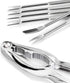 Set, 8Pcs Set Lobsters Crackers and Picks Crab Leg Cracker Tools - Stainless Steel Seafood Crackers & Forks Nuts