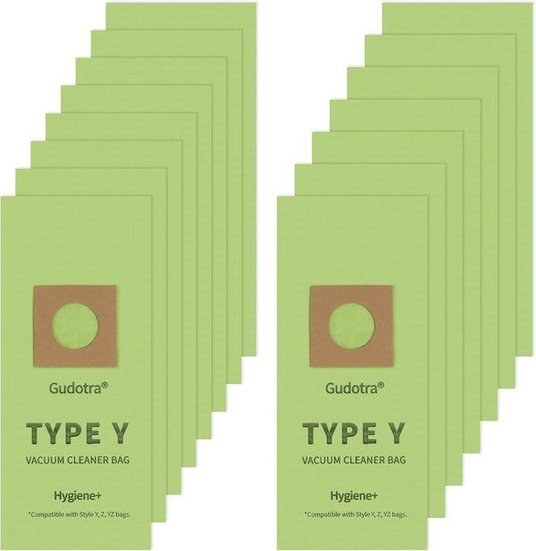 10 Pack Type Y Vacuum Dust Cleaner Bags, Replacement for Hoover WindTunnel Upright Style Y, Z, YZ