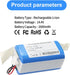 MULS 2600mAh Battery Replacement for Tikom L9000 L8000 G8000 Robot Vacuum Cleaner Yeedi K600 K650 K680 K700 Vacuum 14.4V
