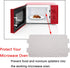 10 Pcs Microwave Oven Mica Plate Sheet, Single Size 116mm x 64mm, Microwave Replacement Accessory