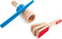 Hape Percussion Duo | Wooden Musical Instrument Toy Set with Clapper & Guiro for Toddlers