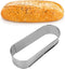 Oval Cake Tools Stainless Steel Baking Ring - Non Stick Retractable Cake Tools for DIY Baking