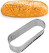 Oval Cake Tools Stainless Steel Baking Ring - Non Stick Retractable Cake Tools for DIY Baking