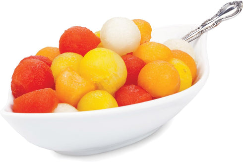 CatCora Melon Baller - Professional 18/8 Stainless Steel Dual Blades for Melon Balls and Garnishes