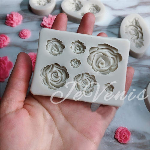 JeVenis Rose Cake Pop Mold - Cake and Cupcake Decoration Tool