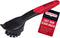 Cast Iron Scrub Brush & Scraper, Heavy Duty Dish Scrubber Brush for Cast Iron Skillets by Chef Master 90058