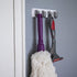 HIGH & MIGHTY 515305 Key Rail Organizer Hook Rail | Easy Tool-Free Installation | Holds up to 5lbs, Small, White &