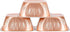 EUSOAR Foil Ramekins, 8oz 50pcs Aluminum Foil Baking Cups with Lids, Disposable Mini Cake Loaf Containers for Party