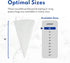 New Star Foodservice Pastry Bags, 10-Inch