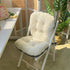 Gujuja High Back Rocking Chair Cushion with Back Support - Plush Office Seat Cushion for Relax and Lazy Buttocks