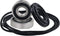 LG & Kenmore Compatible Front Load Washer Tub Bearings and Seal Kit Replacement Parts 4036ER2004A - Black