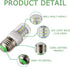 5304511738 Refrigerator Light Bulbs 3.5W, Pack of 4 for PS12364857, AP6278388, 4584444, KEI D34L