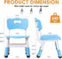JIAOQIU 3 2-6. 220LBS Set Kid Chairs Indoor Level Adjustable Suitable for Children Age Toddler Chairs Maximum