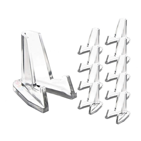 OnFireGuy 10 Clear Display Easels, Small Size