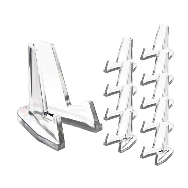OnFireGuy 10 Clear Display Easels, Small Size