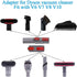 Flexible Extension Hose & Vacuum Attachments - Replacement Parts for Dyson V11 V10 V8 V7 V6 DC74 DC62