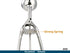 18/8 Stainless Steel Ice Cream Cupcake Muffin Scoop - 3.4 Tablespoon Cupcake Muffin Batter Dispenser