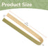 BambooMN Mini Bamboo Disposable Tongs, 3.9", 20 Pieces, Toast Tongs