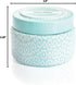 Capri Blue Volcano Printed Travel Tin Jar Candle: Luxury 8.5 oz Soy Wax Blend Scented with Tropical & Fruity Fragrance