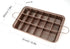 Brownie Pan with Dividers, Non Stick 18 Pre-slice Carbon Steel Bakeware Tray for Baking Bread and Cake
