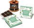 California White Sage Incense Bricks - 2 x 9 Bricks & Tree of Life Exotic Burner by Aromafume for Positivity