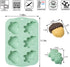 Silicone Cake Baking Pan, 2 Pack Pinecone Leaf Chocolate Mold DIY for Cake Muffin Ice Decoration 2Pcs/6-Cavity