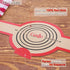 2 Pcs Silicone Bread Sling, Non-Stick Heat Resistant Baking Mat for Dutch Oven with Long Handle for Sourdough