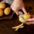 Bird Beak Paring Knife - 2.75 Inch Peeling Knife, German Stainless Steel Small Curved Fruit Knife with Ergonomic Handle