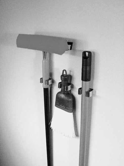 Lehigh Grip Clip Organizer, Silver, Large, pack of 3, 13202