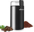 Wancle Electric Coffee Grinder, Quiet Spice Grinder, One Touch Mill for Beans, Spices, with Clean Brush Black
