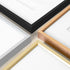 Golden State Art 8x10 Rose Gold Picture Frame, Display Photo 5x7 with Mat or 8x10 Without Mat, Classic Satin Aluminum