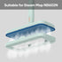 Newbealer Carpet Gilder, Steam Mop Replacement Accessory Compatible with NB602N, Durable Reusable Green