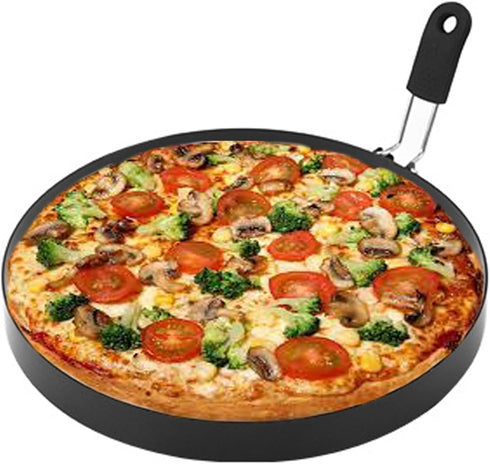 8" Omelet Ring for Griddle, 2 Packs Non-Stick Stainless Steel Pancake Rings, Omelet Maker with Silicone Handle