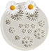 1Pc White Cute Flower Silicone Molds, Daisy Shape Fondant Candy Mould for Cake Decoration, Bakeware