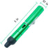 Butane Torch Lighter, Fengfang Metal All-in-One Tube, Detachable Refillable Handheld Lighter (1 Pack Green)