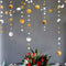 Decor365 Silver Gold Star Garland Decorations for Birthday, Baby Shower, Graduation, Christmas, New Year Eve