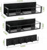 Magnetic Spice Rack for Refrigerator, Magnetic Shelf Organizer for Fridge Side, Small Kitchen Storage Rack with Hooks