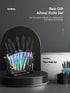Knife Set, 16 Pieces High Carbon Stainless Steel Rainbow Color Kitchen Knives, Titanium Coating Blade, No Rust, Super