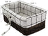 Rectangular Wicker Storage Basket, Natural Decorative Arts and Crafts (Dark Brown)