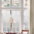 LEMON CLOUD Window Privacy Film, No-Adhesive Static Decorative Window Film, Frosted Stained Glass Vine Design (17.5 x