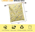 Cnkaite 2 Pack 17"13" Reusable Beeswax Bread Bags for Homemade Sourdough Bread, XL Cotton Beeswax Bags Keep Bread Fresh