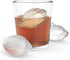 Football Ice Mold Silicone 2 Inch Ice Sphere Maker, Dishwasher Safe, Set of 1 for Sports Fans