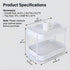 2-Tier Countertop Zosenley Cup Drying Rack with Removable Drainboard, Rust-Proof Iron Mug Organizer, Multi-Purpose
