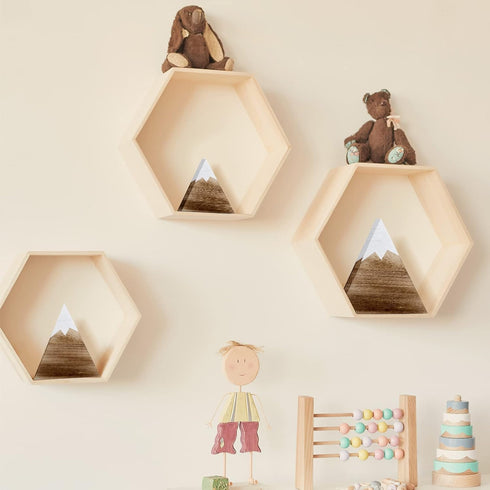 Maitys 3 3 Pcs Size Mountain Shelf Decor Mountain Wooden Sign Farmhouse Wood Adventure Sign Woodland Nursery Decor