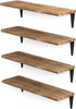 Wallniture Arras Floating Shelves for Wall Storage, Wood Wall Shelves for Kitchen