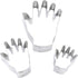 R&M Hand Shaped Cookie Cutter Set, 3-Piece