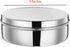 7 2 9 9 Inches Mother's Day Gifts Stainless Steel Spice Container Masala Box Containers and Small Spoon Masala Box